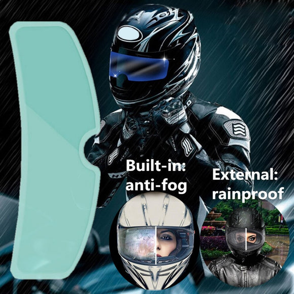 1Pcs Motorcycle Helmet Optional Clear Rainproof Film Clear Anti-Fog Patch