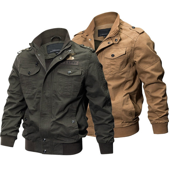 Men Fashion Causal Military Jacket