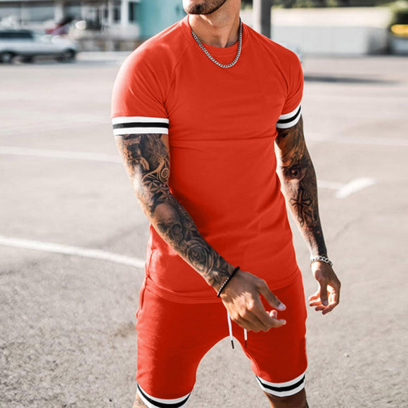 Tracksuit 2 Pieces Men Sportswear ( 💥Over $89+ ,Code SAVE10🛒)