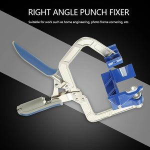 90 Degree Right Angle Fixed Punch Mounter Adjustable Corner Clamp