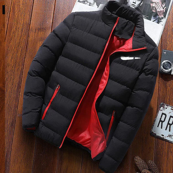 Men Winter Casual Down Jacket (The Actual Product Has A Logo)
