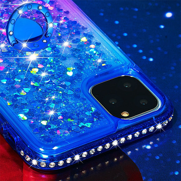 Bling Diamond Rhinestone Case with Kickstand Ring for iPhone