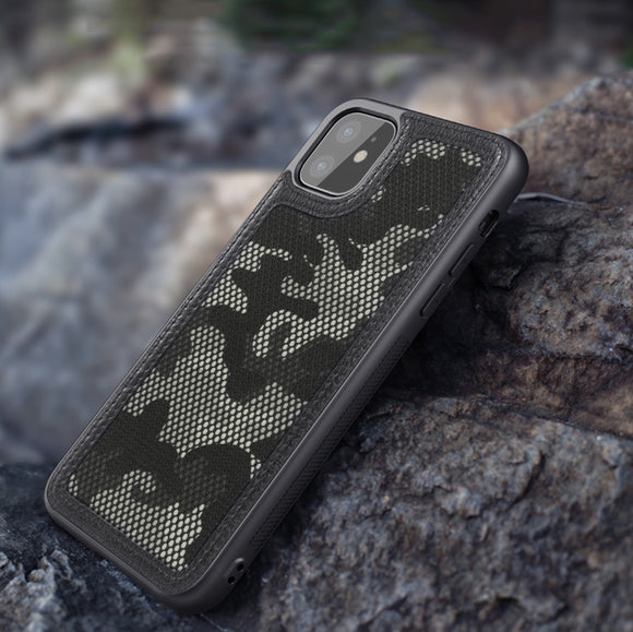 Military Camouflage Anti-Knock Mesh Case For iPhone