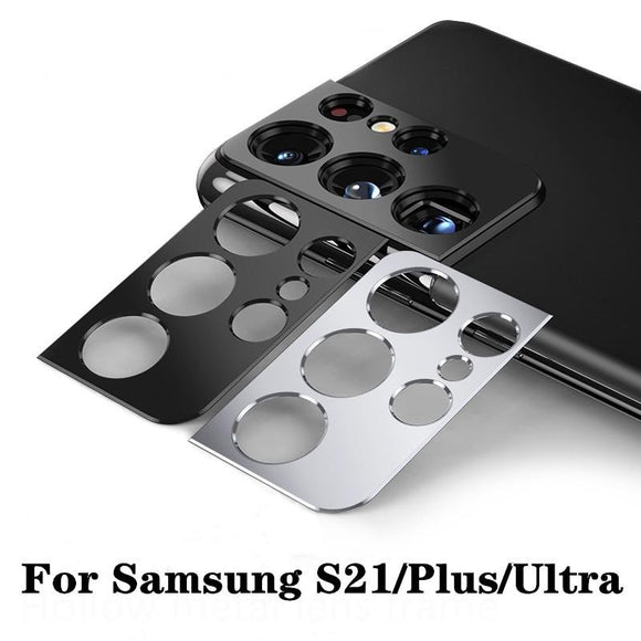 Ultra-thin Metal Camera Lens Screen Protector for Samsung Galaxy S21 Series