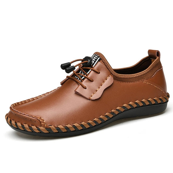 Men Casual Leather Moccasins Shoes