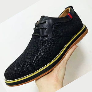 Men Casual Leather Comfortable Dress Shoes