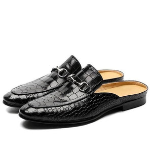 Fashion Leather Loafers Slippers