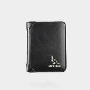 Anti Theft 3 Fold Genuine Leather Wallet