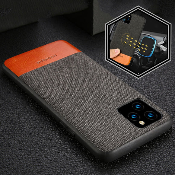 Business Fabric Magnetic Case for iPhone