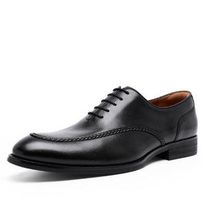 Men Genuine Leather Brogues Retro Shoes
