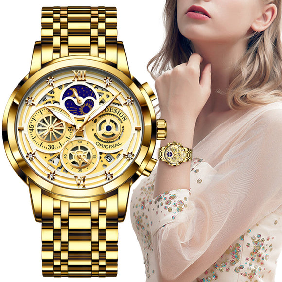 Women's Gold Quartz Watches