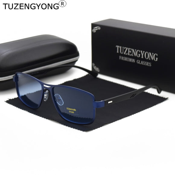 Men's Alloy+TR90 Frame Driving Polarized Sunglasses