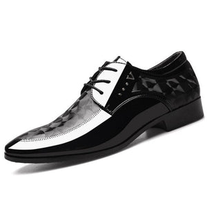 Men Genuine Leather Formal Oxford Shoes